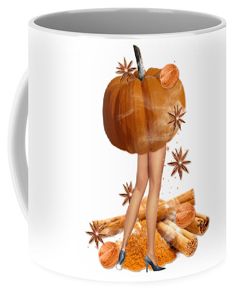 The Pumpkin Spice Girl - Autumn-Theme Mug