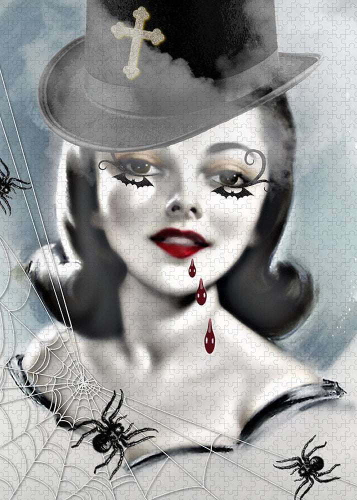 The Vampiress - Halloween Puzzle