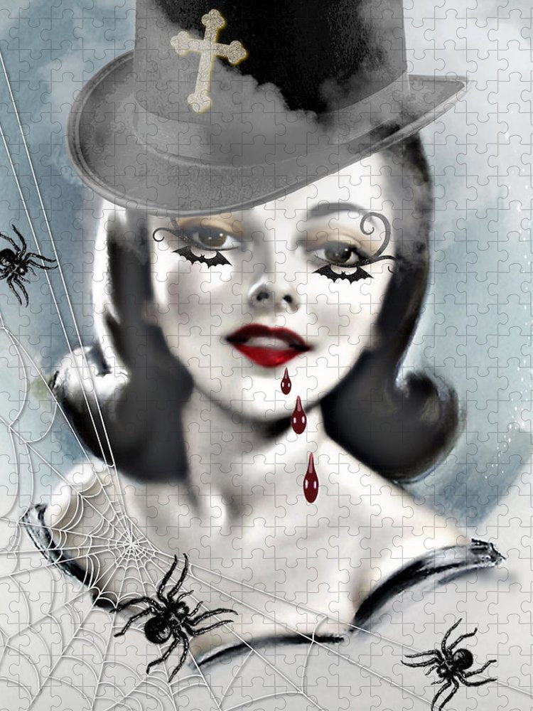 The Vampiress - Halloween Puzzle
