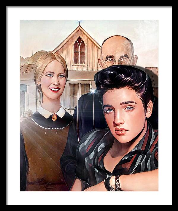 Trading Places, Part 2 - Framed Print