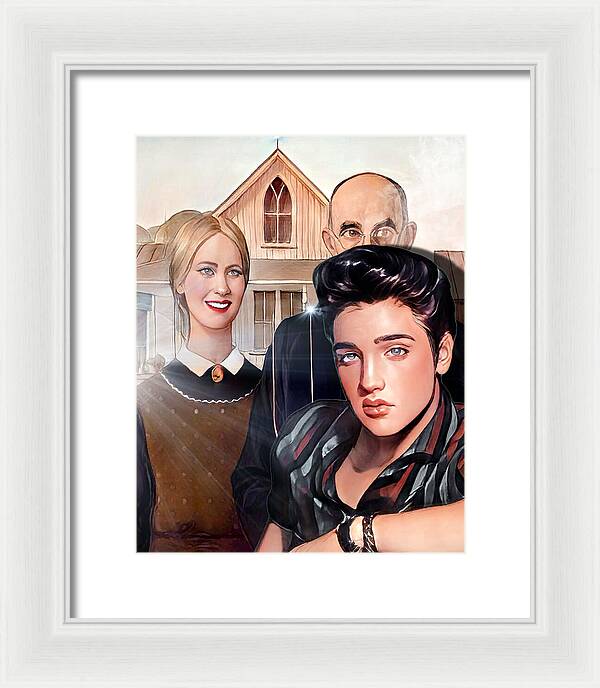 Trading Places, Part 2 - Framed Print