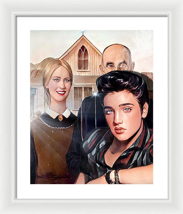 Trading Places, Part 2 - Framed Print