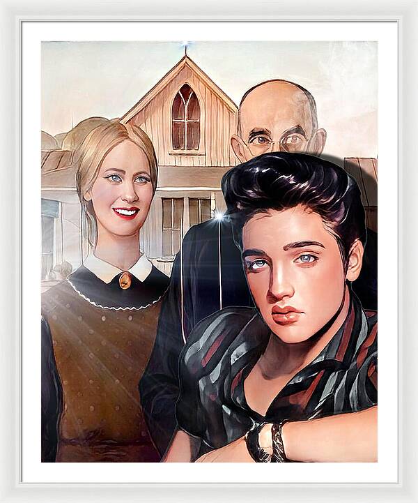 Trading Places, Part 2 - Framed Print