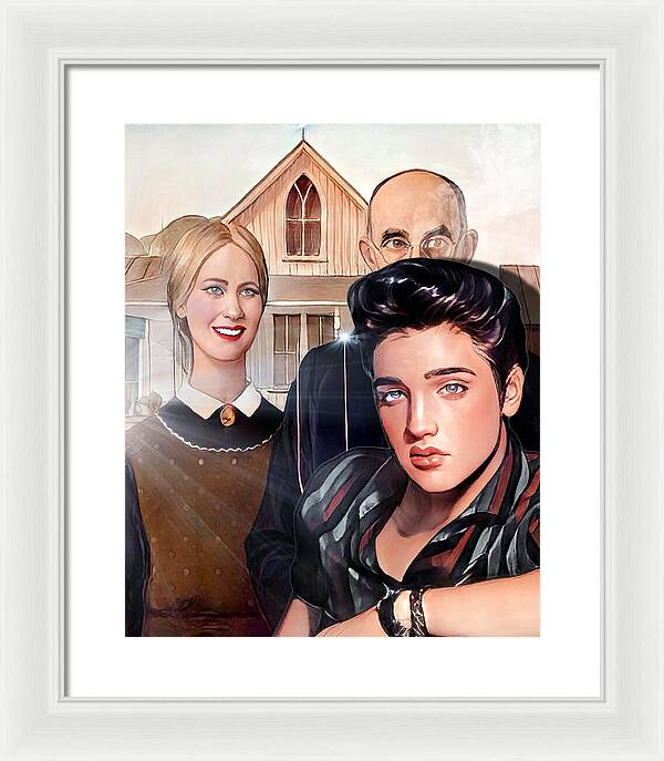 Trading Places, Part 2 - Framed Print