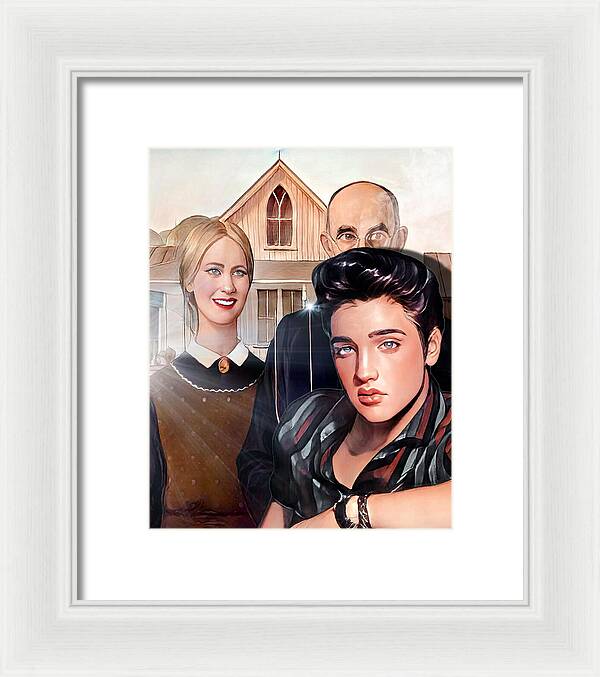 Trading Places, Part 2 - Framed Print