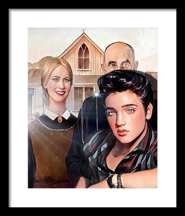 Trading Places, Part 2 - Framed Print