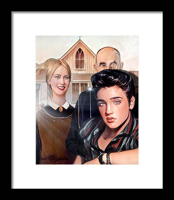 Trading Places, Part 2 - Framed Print