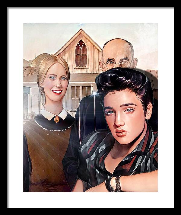 Trading Places, Part 2 - Framed Print
