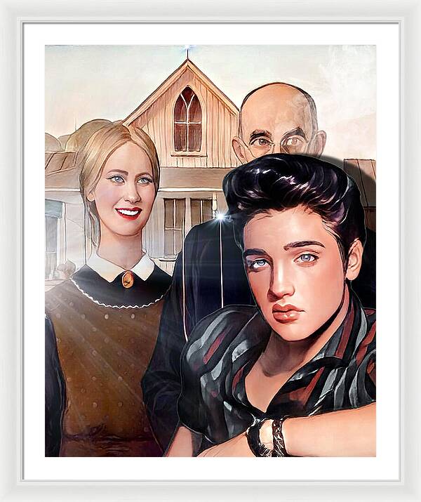 Trading Places, Part 2 - Framed Print