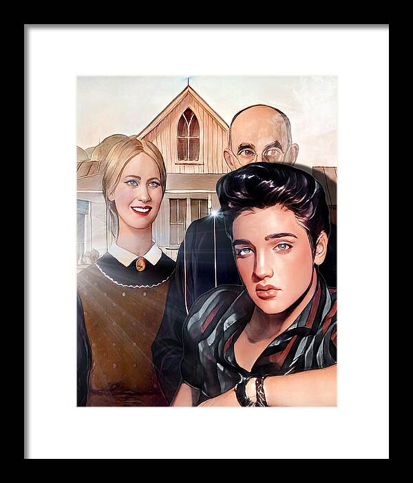 Trading Places, Part 2 - Framed Print