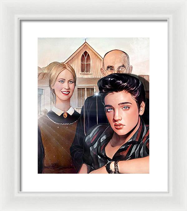 Trading Places, Part 2 - Framed Print