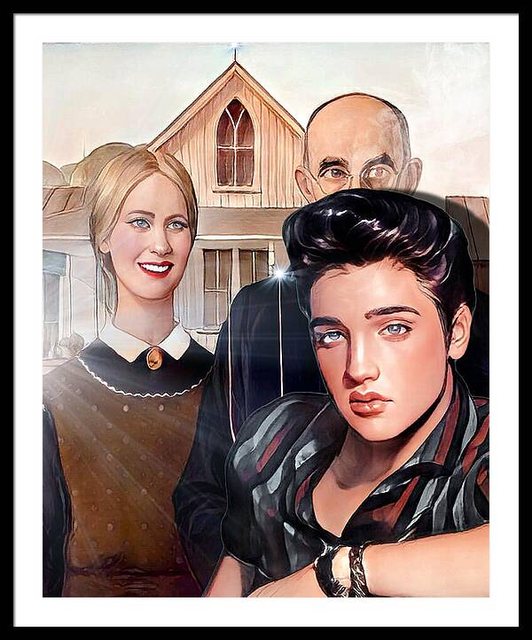 Trading Places, Part 2 - Framed Print
