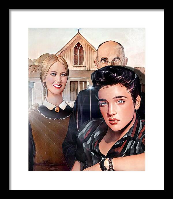 Trading Places, Part 2 - Framed Print