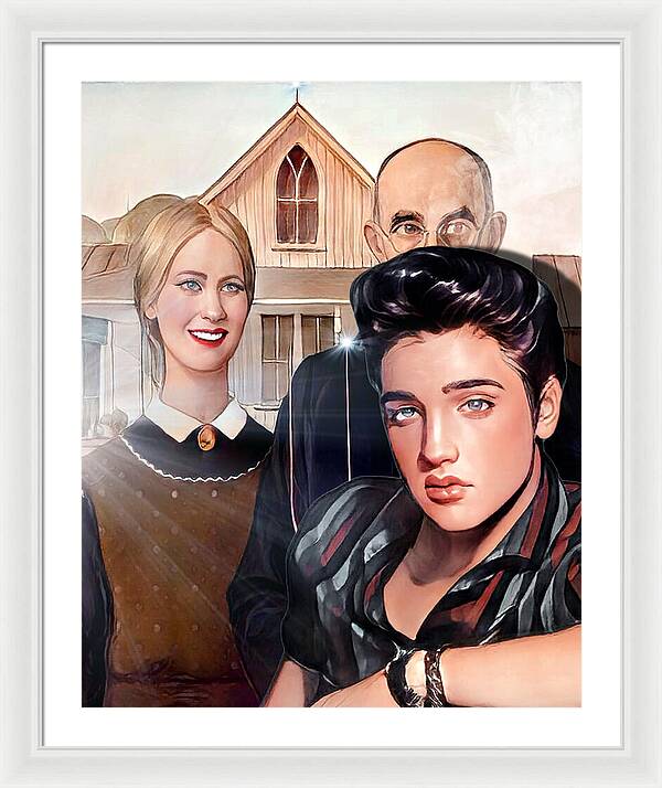 Trading Places, Part 2 - Framed Print