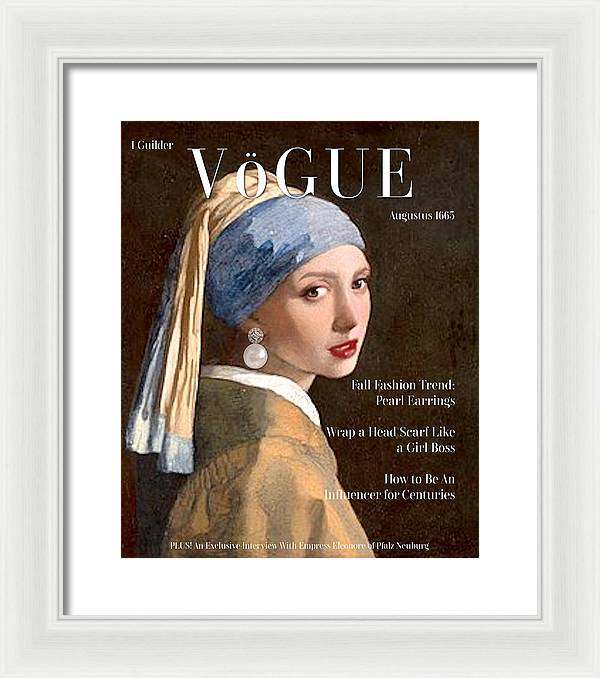 Vögue, Fall 1665 - Framed Print