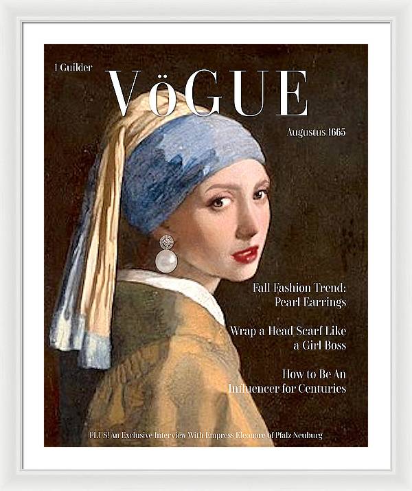 Vögue, Fall 1665 - Framed Print