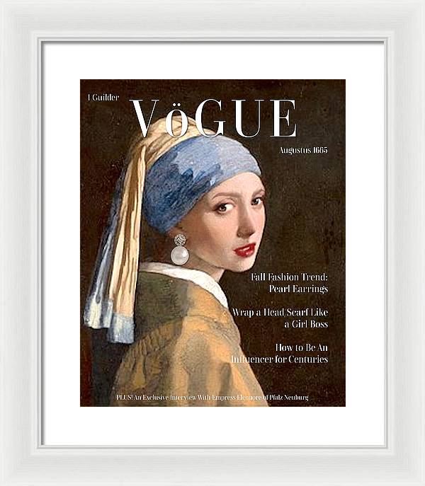 Vögue, Fall 1665 - Framed Print