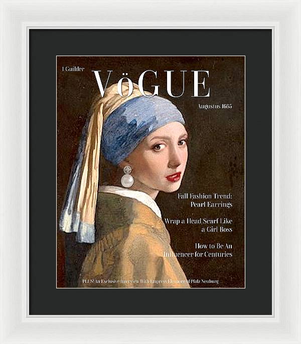 Vögue, Fall 1665 - Framed Print