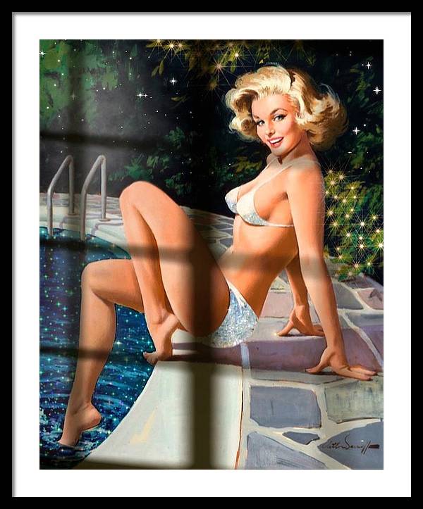 Window Shopping - Framed Print
