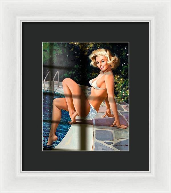 Window Shopping - Framed Print