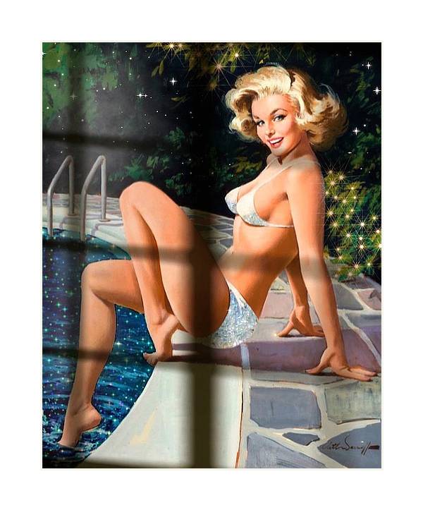 Window Shopping - Vertical Art Print