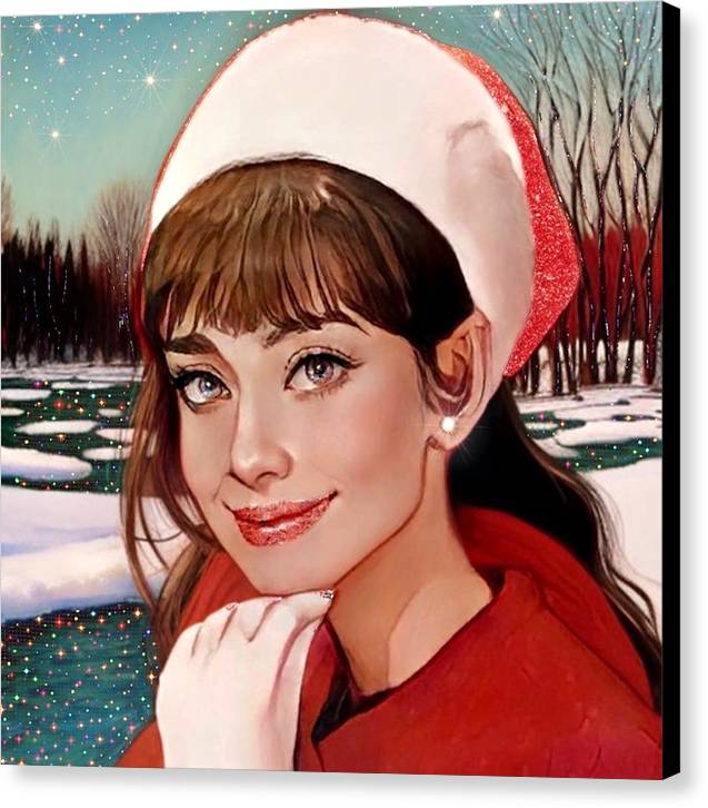 Winter Audrey - Canvas Print