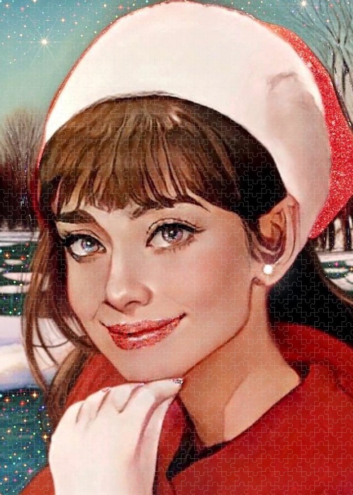 Winter Audrey - Jigsaw Puzzle