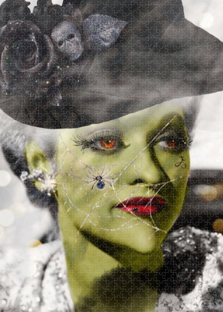 Witch Lucy - Halloween Puzzle