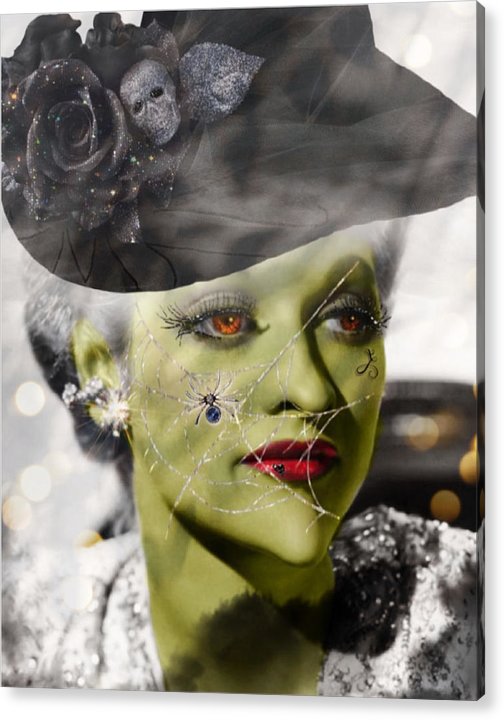 Witch Lucy - Halloween Acrylic Print