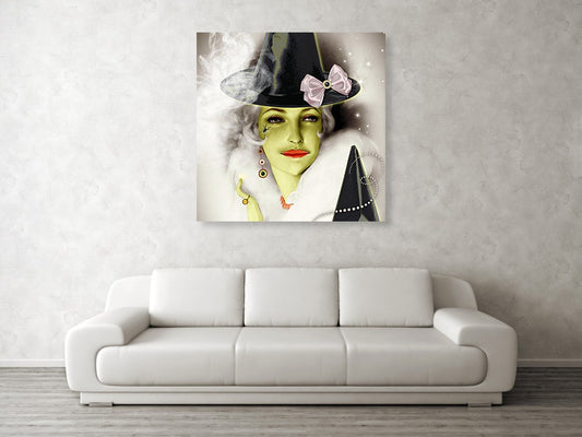 FaBOOlously Wicked - Halloween Metal Print