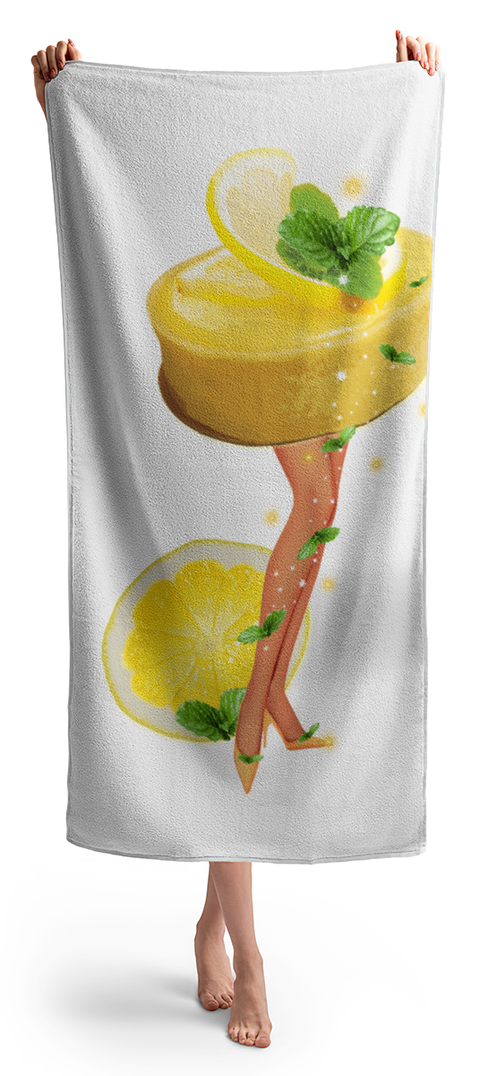 A Fresh Tart - Beach Towel