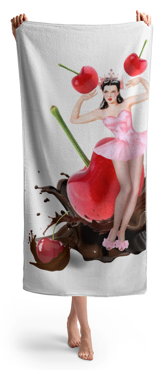 Queen Anne's Cherry - Beach Towel