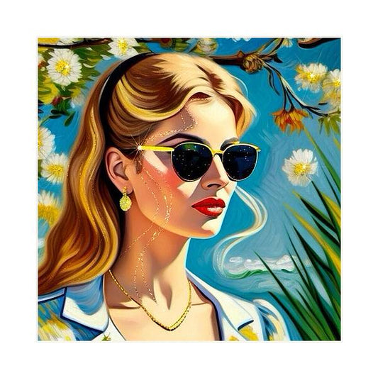 Summer Breeze - Square Art Print