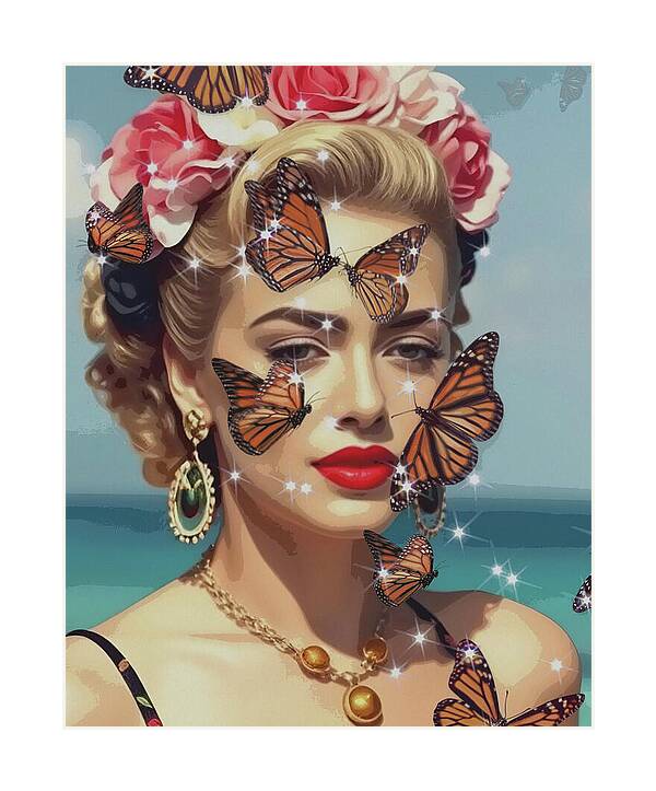 The Butterfly Effect?  - Vertical Art Print