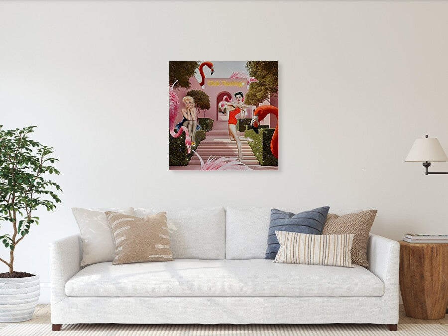 Club Flamingo - Acrylic Print