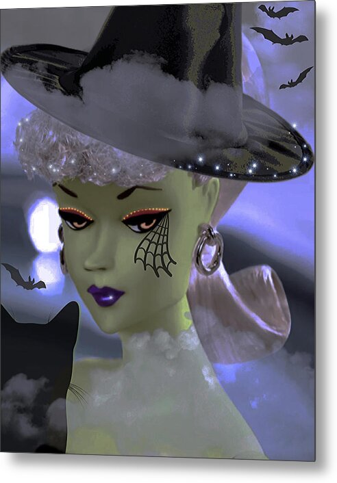 B-Witched - Halloween Metal Print
