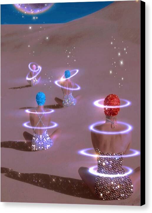 Caught In a Moonbeam - Canvas Print