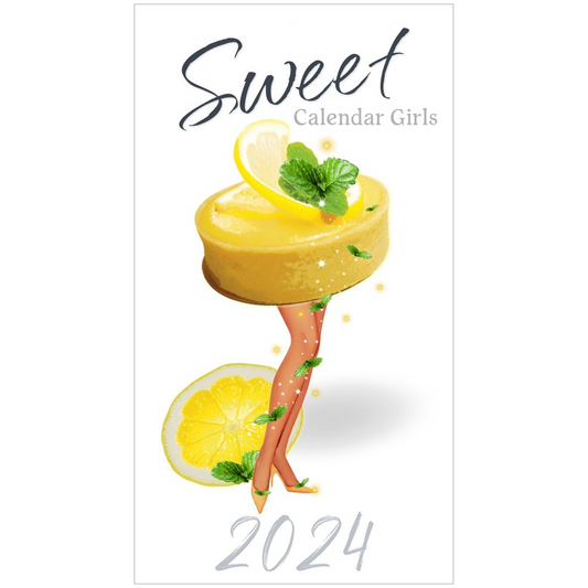 Sweet Calendar Girls - 2024 Wall Calendar