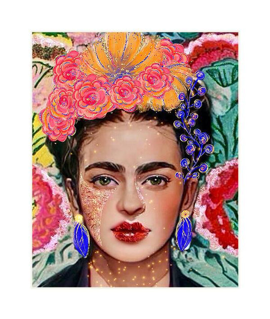 Frida - Vertical Art Print