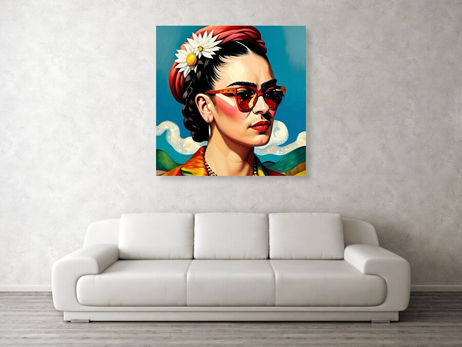 Frida's Future Is SO Bright - Metal Print