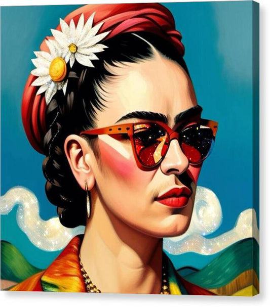 Frida's Future Is SO Bright - Canvas Print