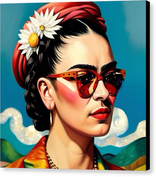 Frida's Future Is SO Bright - Canvas Print