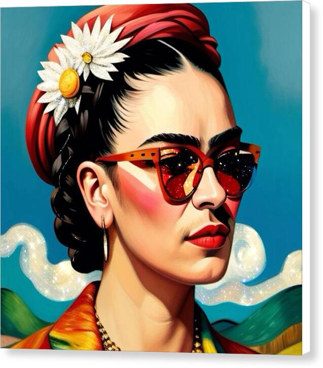 Frida's Future Is SO Bright - Canvas Print