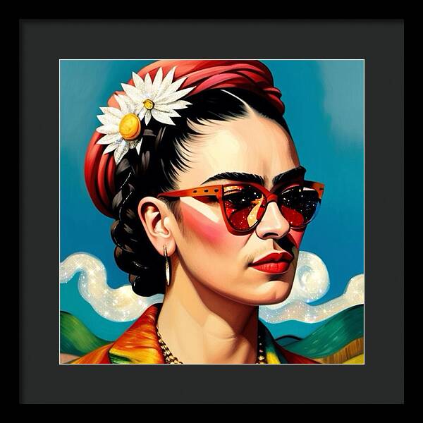 Frida's Future Is SO Bright - Framed Print