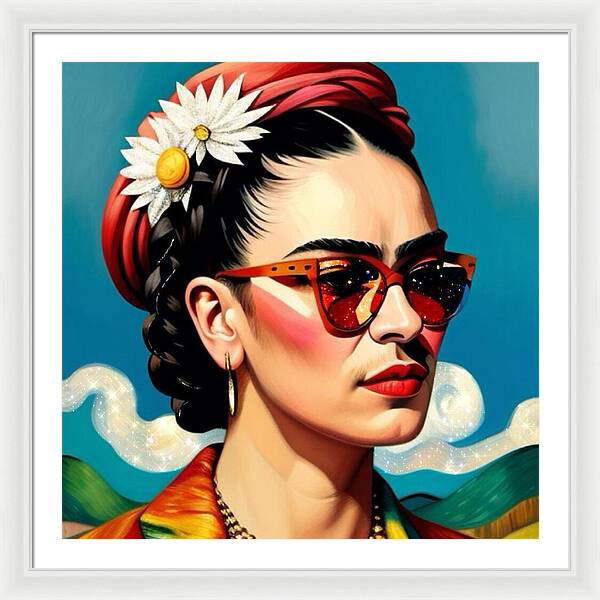 Frida's Future Is SO Bright - Framed Print