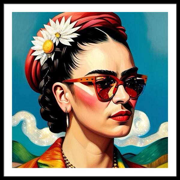 Frida's Future Is SO Bright - Framed Print