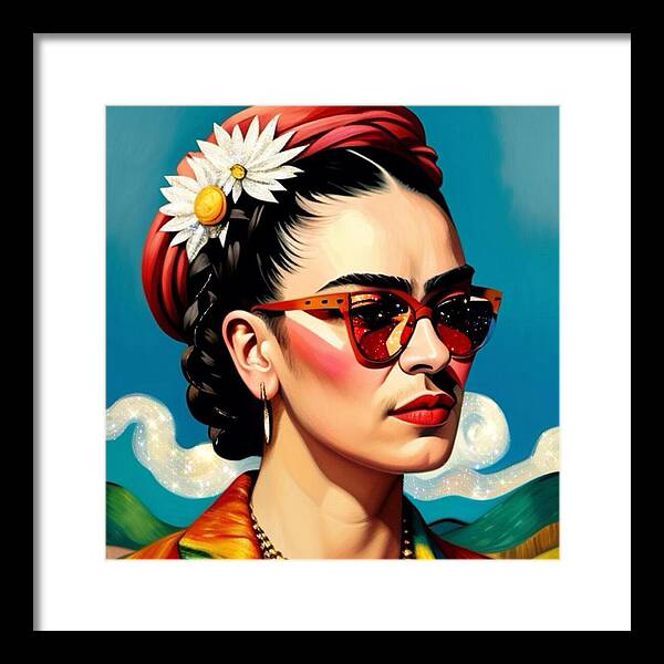 Frida's Future Is SO Bright - Framed Print