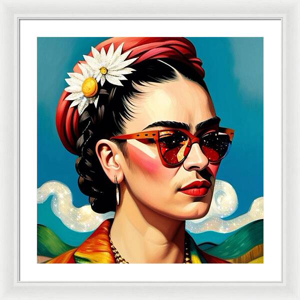 Frida's Future Is SO Bright - Framed Print