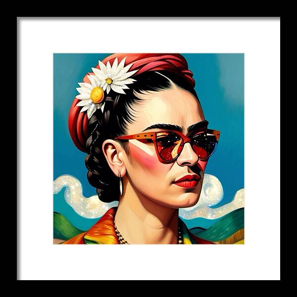 Frida's Future Is SO Bright - Framed Print