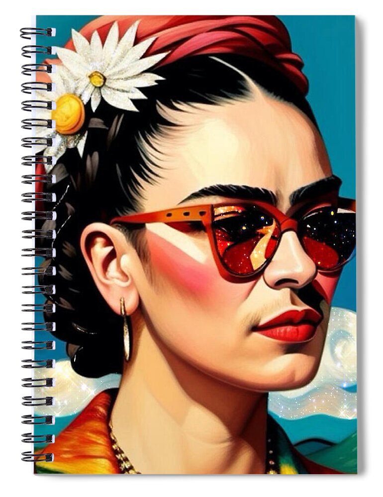 Frida's Future Is SO Bright - Spiral Notebook